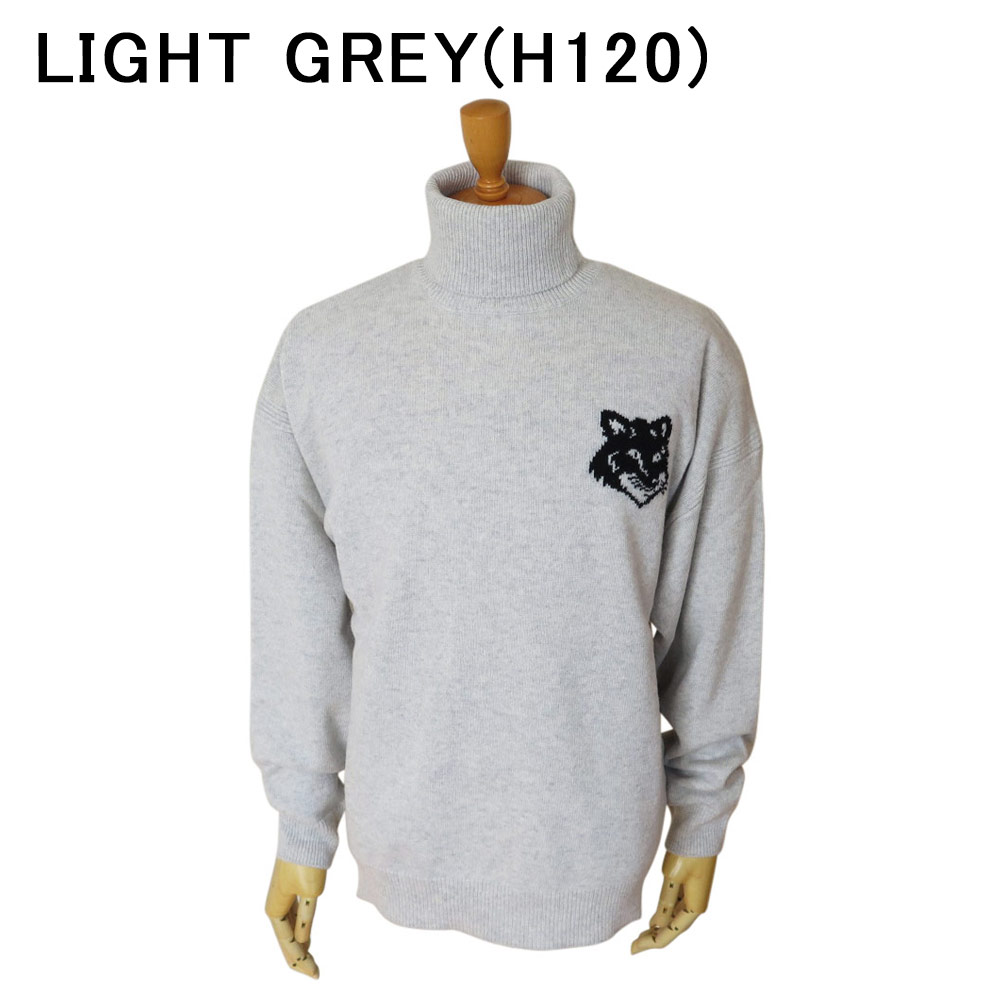 楽天市場】メゾンキツネ タートルネック セーター メンズ フォックス