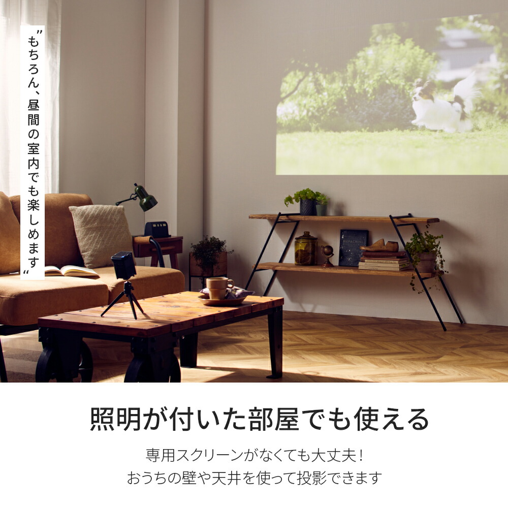 楽天市場】超小型プロジェクター PicoCube PRO タッチパッド アプリ