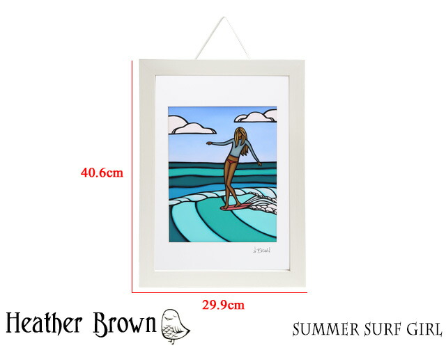 Heather Brown HURA GIRL 絵 Heather Brown HURA GIRL 絵 HULA GIRL