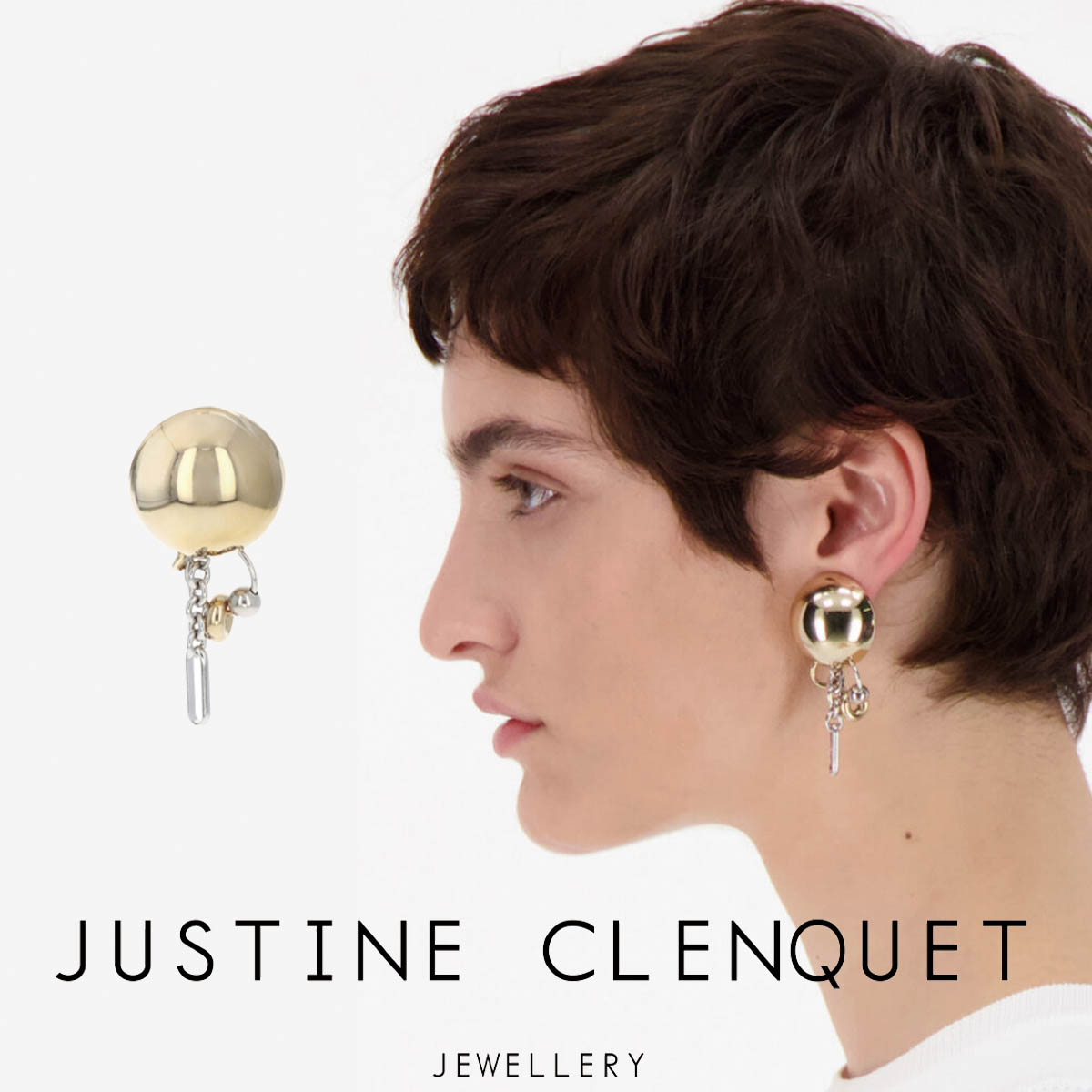 楽天市場】ジュスティーヌクランケ Justine Clenquet クロエ ピアス
