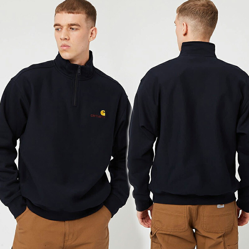 楽天市場】カーハート ハーフジップ スウェット Carhartt WIP Half Zip
