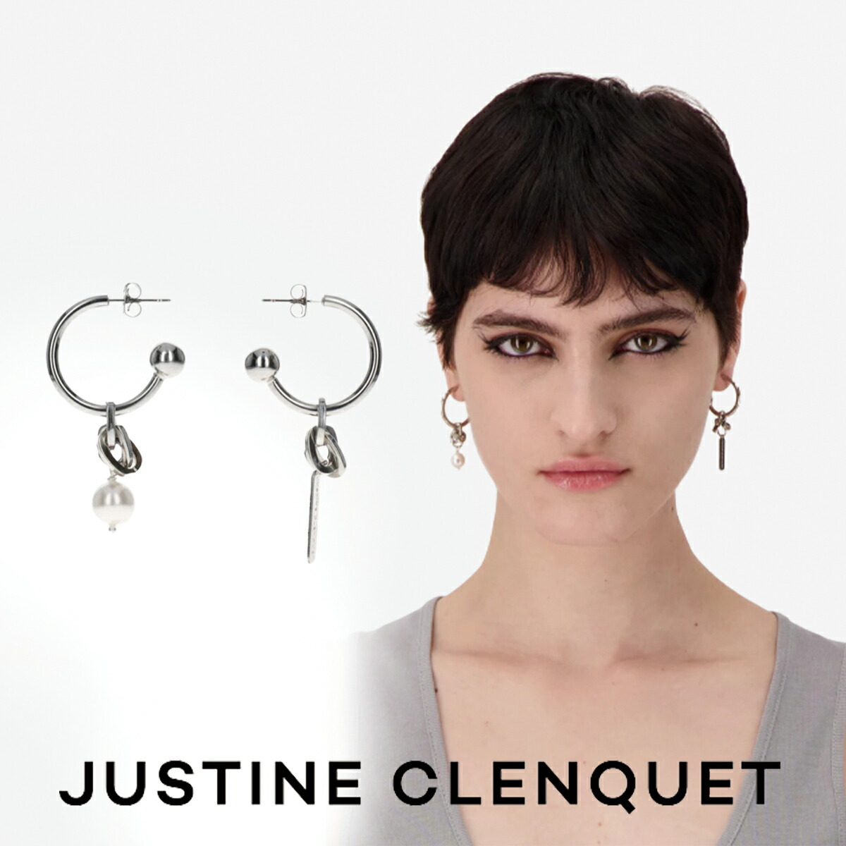 楽天市場】ジュスティーヌクランケ Justine Clenquet リールー ピアス