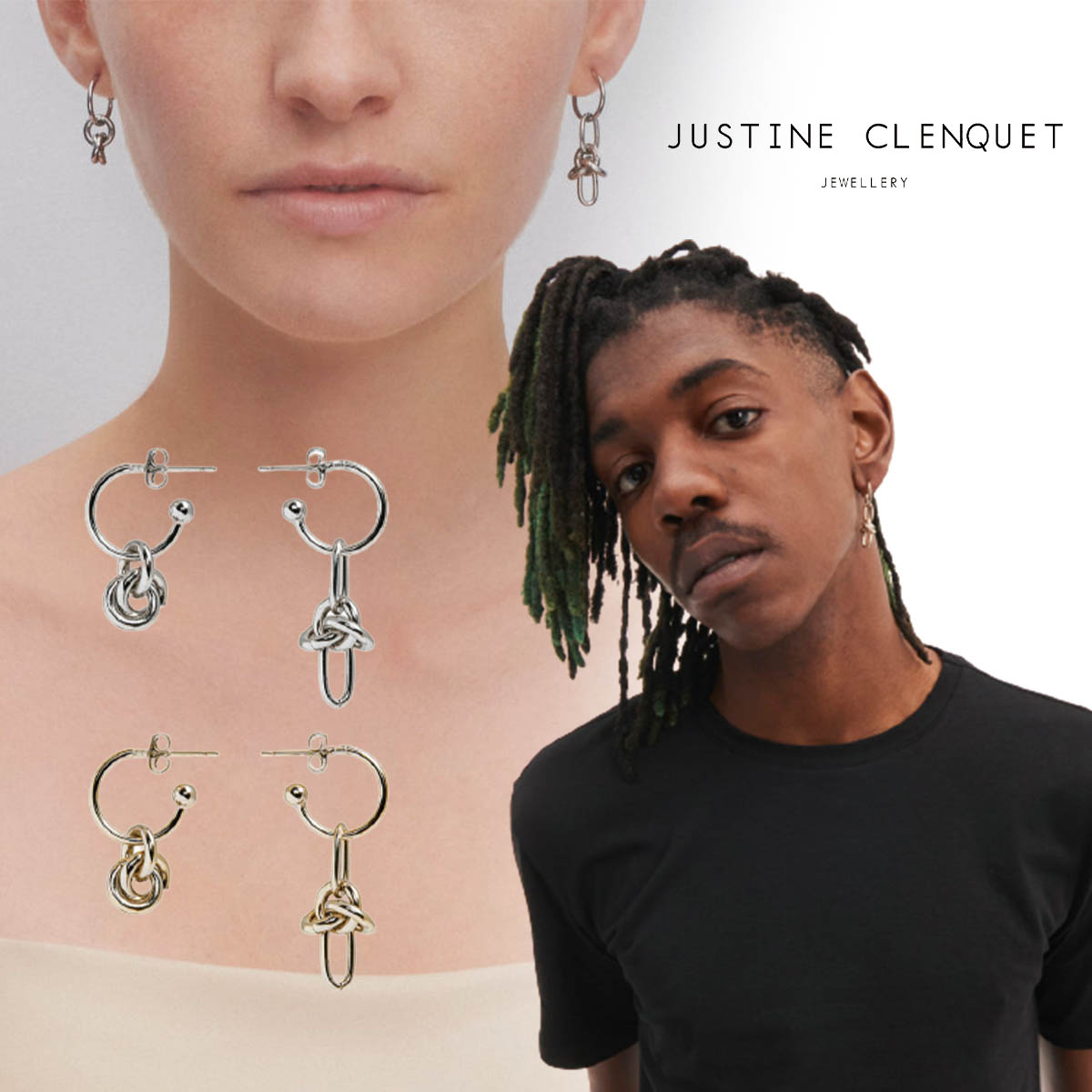 楽天市場】ジュスティーヌクランケ Justine Clenquet ダリア ピアス