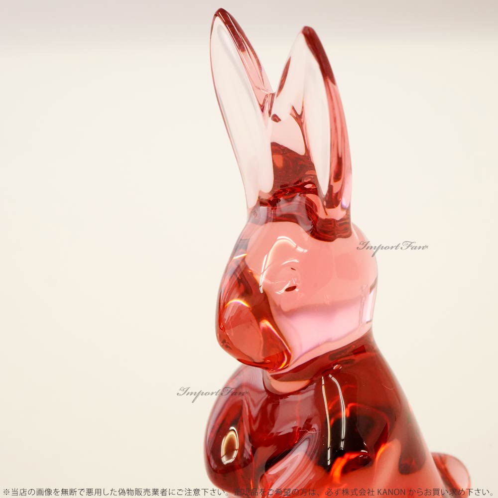 楽天市場】バカラ クリスタル 干支 兎 うさぎ 卯 レッド Baccarat