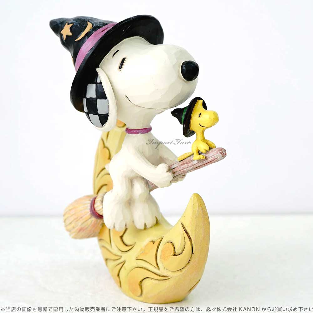 楽天市場】ジムショア スヌーピー ウッドストック 魔女と月 ハロウィン