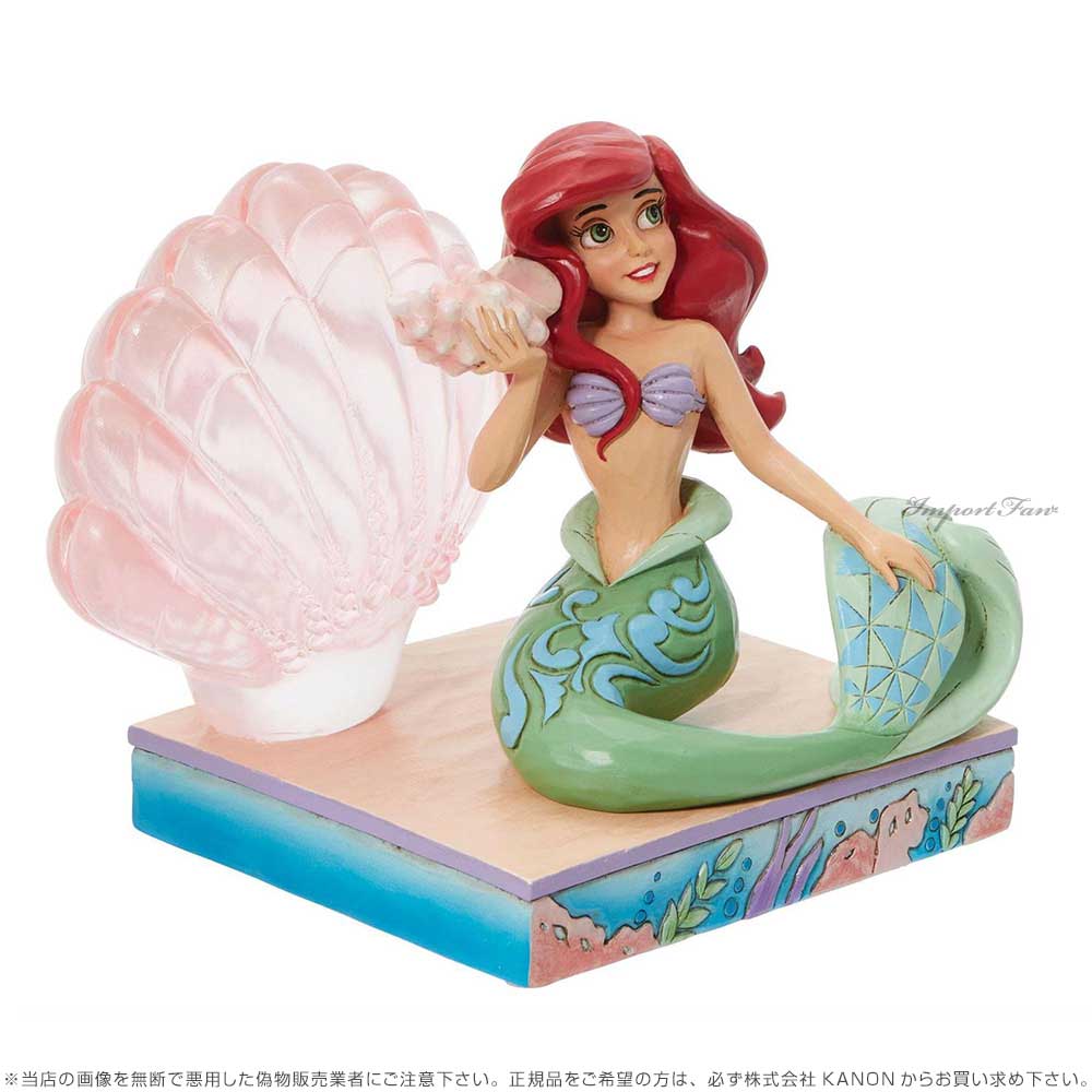 楽天市場】ジムショア アリエル クリアーシェル リトル・マーメイド