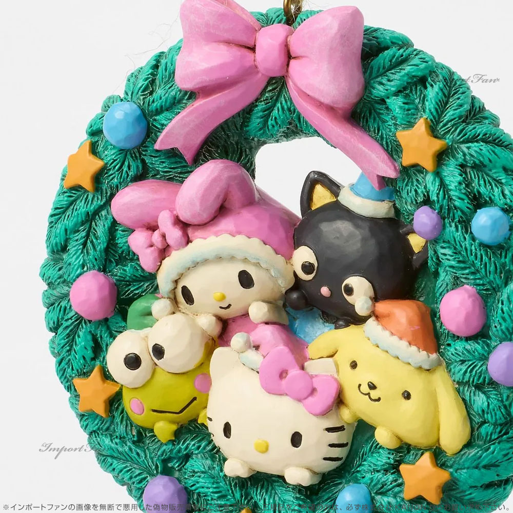 ハローキティ クリスマス リース 4点セット ハローキティ クリスマス