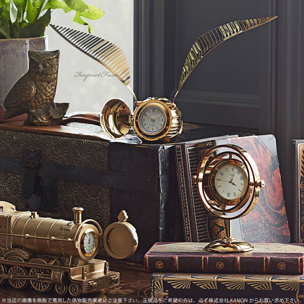 楽天市場】ハリーポッター スニッチ クィディッチ 置時計 日本未発売