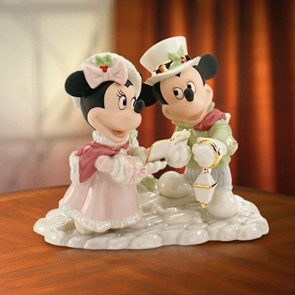 楽天市場】レノックス LENOX ミッキーとミニーのクリスマスキャロル