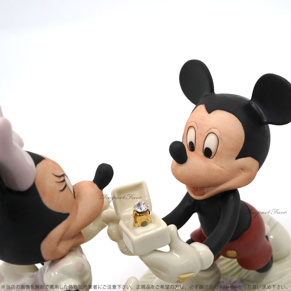 楽天市場】レノックス ミッキー&ミニー プロポーズ LENOX Mickey and
