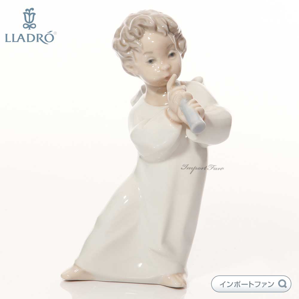 楽天市場】リヤドロ 可愛いフルート 天使 置物 01004540 LLADRO ギフト