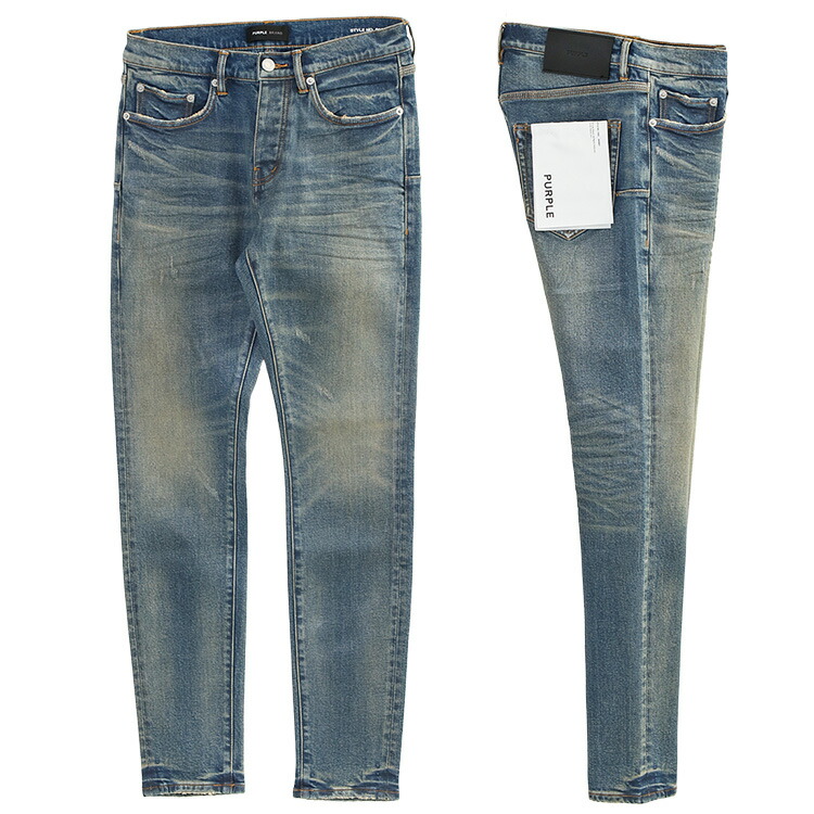 楽天市場】パープル ブランド PURPLE BRAND ダメージ ジーンズ P001