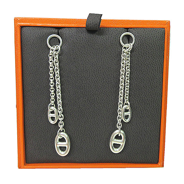 楽天市場】《 新品 》エルメス ニューファランドール チェーン ピアス