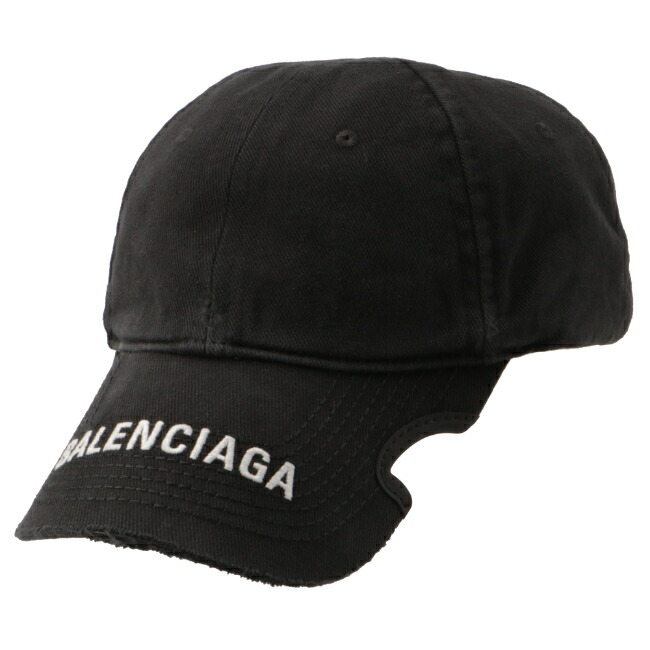 楽天市場】バレンシアガ/BALENCIAGA 帽子 メンズ HAT NOTCH LOGO VISOR