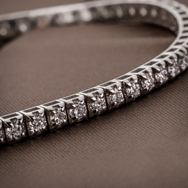 DAMIANI ルーチェ ブレスレット ダイヤモンドWG ホワイトゴールド