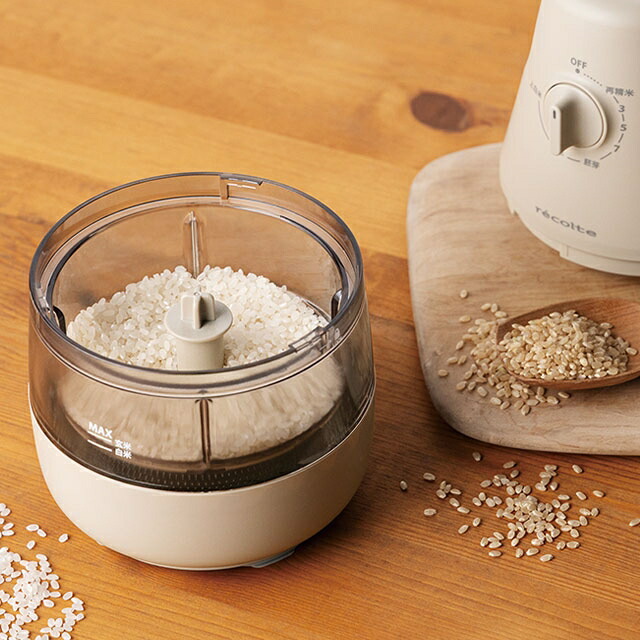 楽天市場】【選べる豪華特典】 精米機 家庭用 レコルト recolte