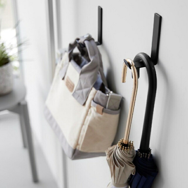 楽天市場】山崎実業 マグネットハンガーフック タワー L 2個組