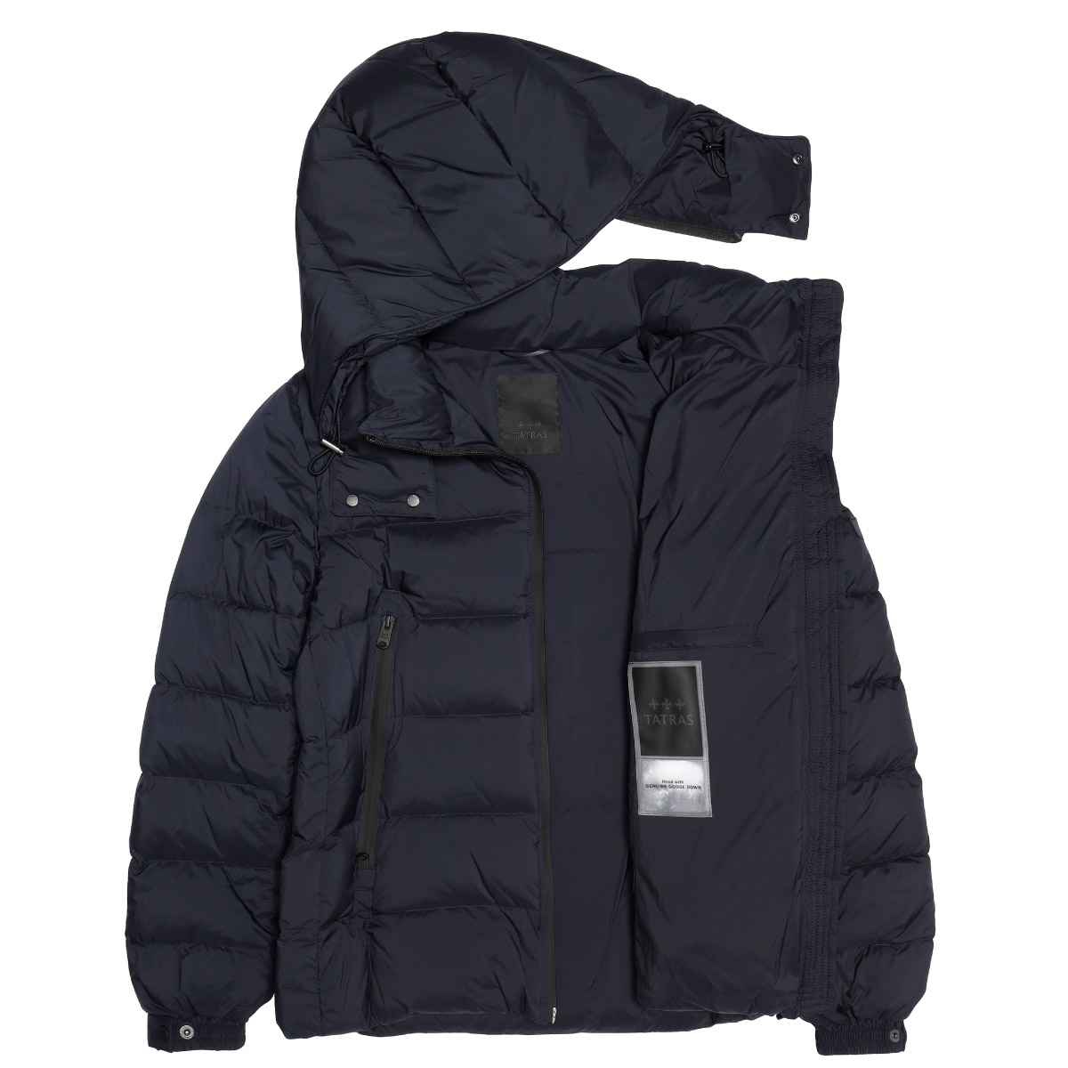 楽天市場】タトラス TATRAS フード付 ダウンジャケット メンズ