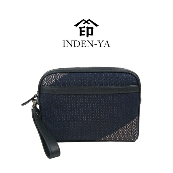 楽天市場】卒業祝い 春財布 印伝 セカンドバッグ 庵 Iori いほり 8221