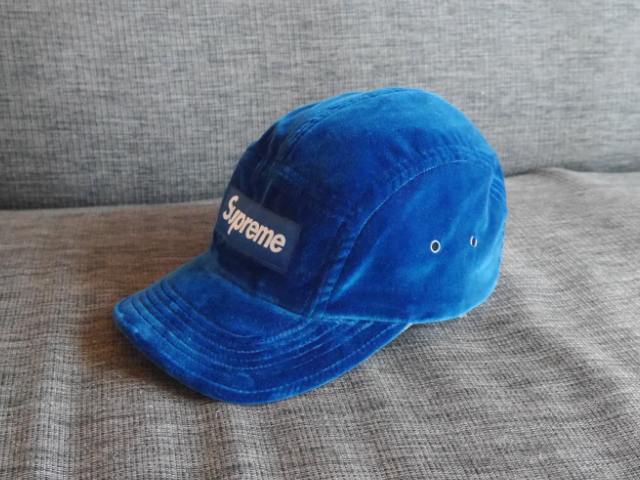 楽天市場】SUPREME(シュプリーム) Velvet Camp Cap Dark Teal