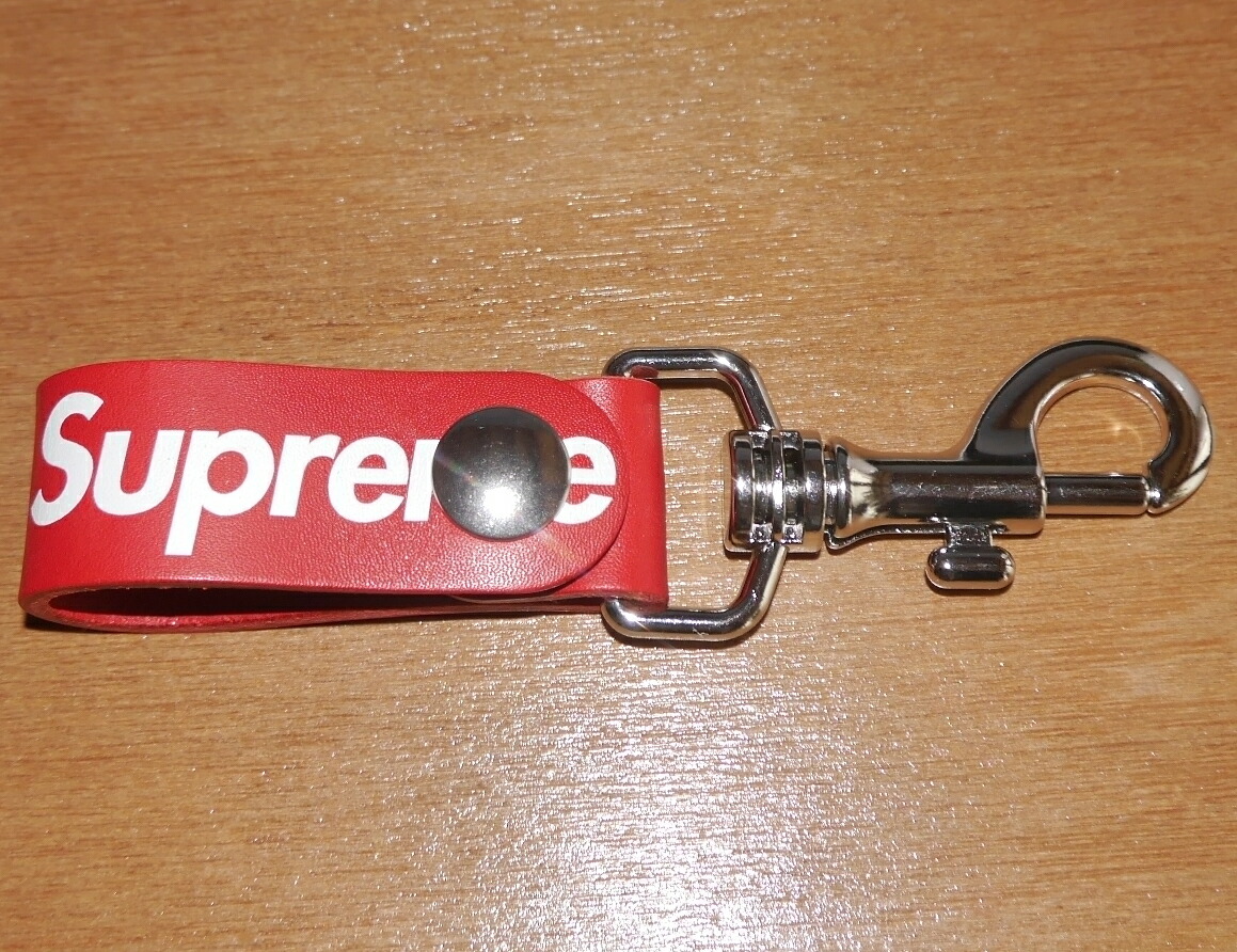 楽天市場】Supreme(シュプリーム) Leather Key Loop(レザー