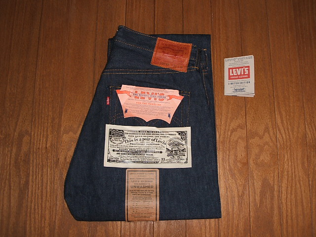 楽天市場】LEVIS(リーバイス) S501XX 1944年大戦モデル トップボタン裏