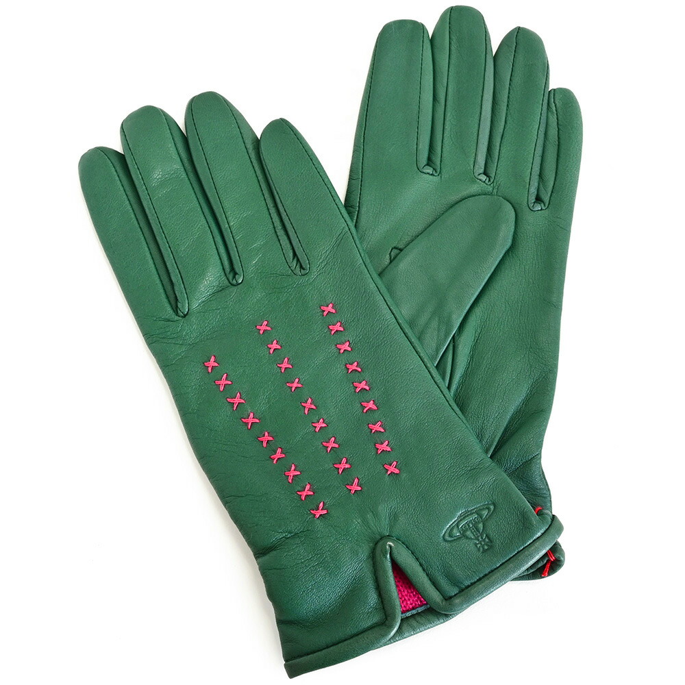楽天市場】ヴィヴィアンウエストウッド 手袋 緑(グリーン) Vivienne
