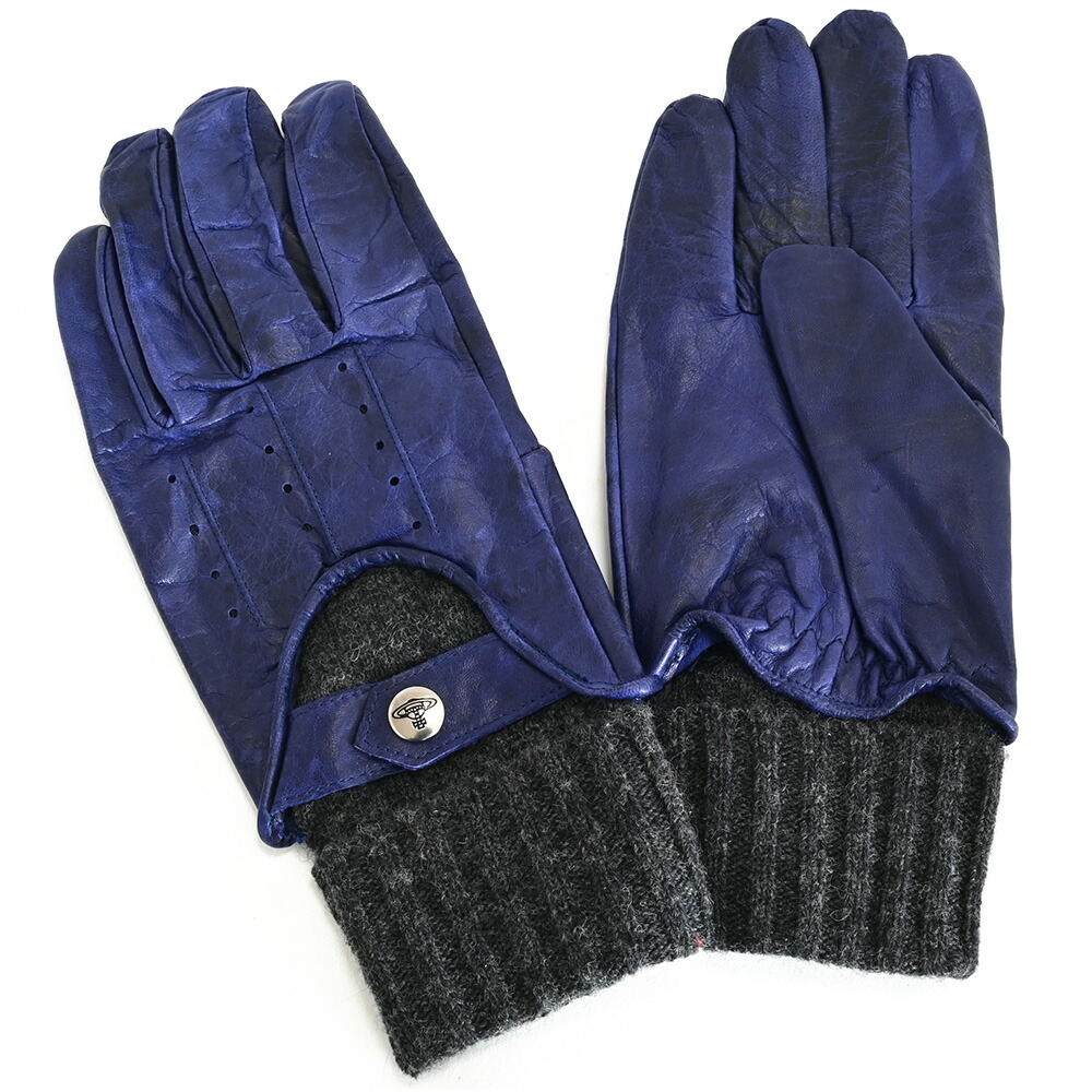 楽天市場】ヴィヴィアンウエストウッド 手袋 青(ブルー) Vivienne