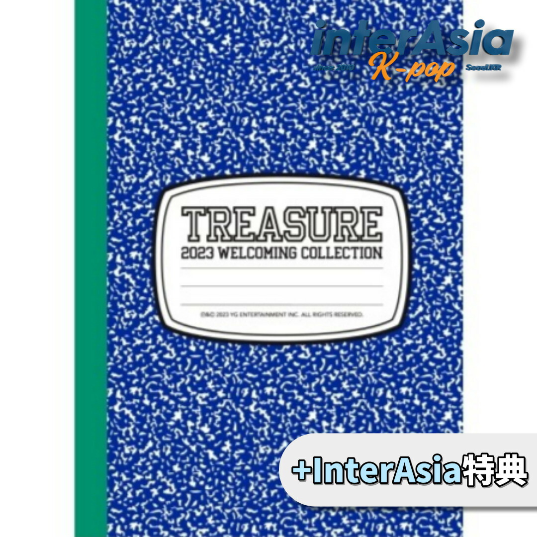 楽天市場】☆InterAsia特典☆ TREASURE 2023 WELCOMING COLLECTION