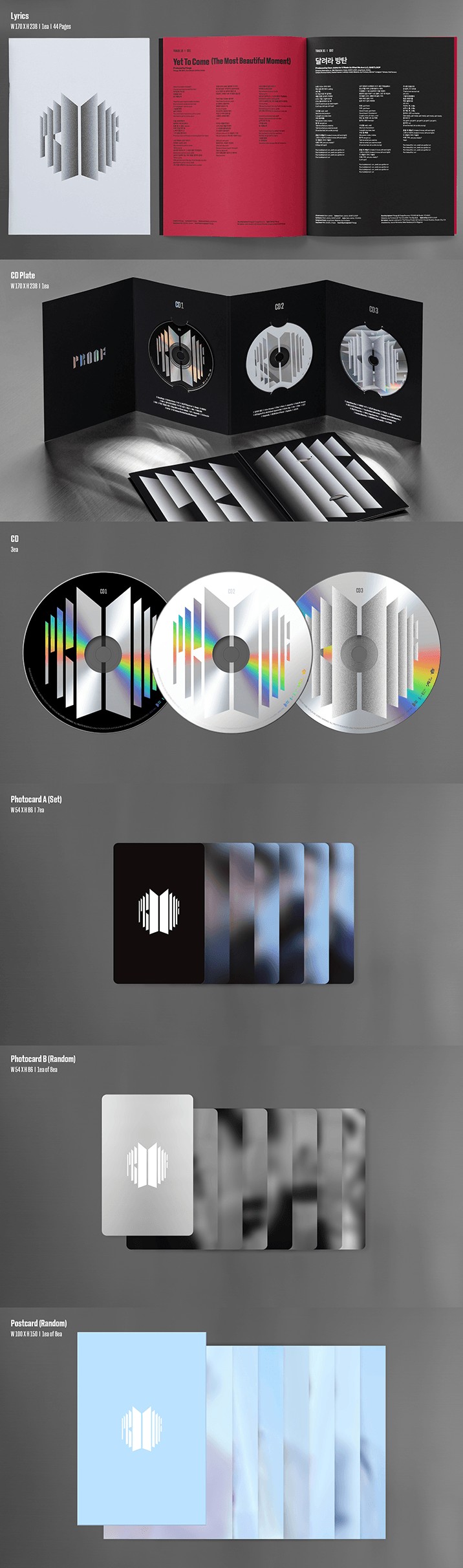 楽天市場】BTS - Proof (Standard Edition) プルーフ スタンダード