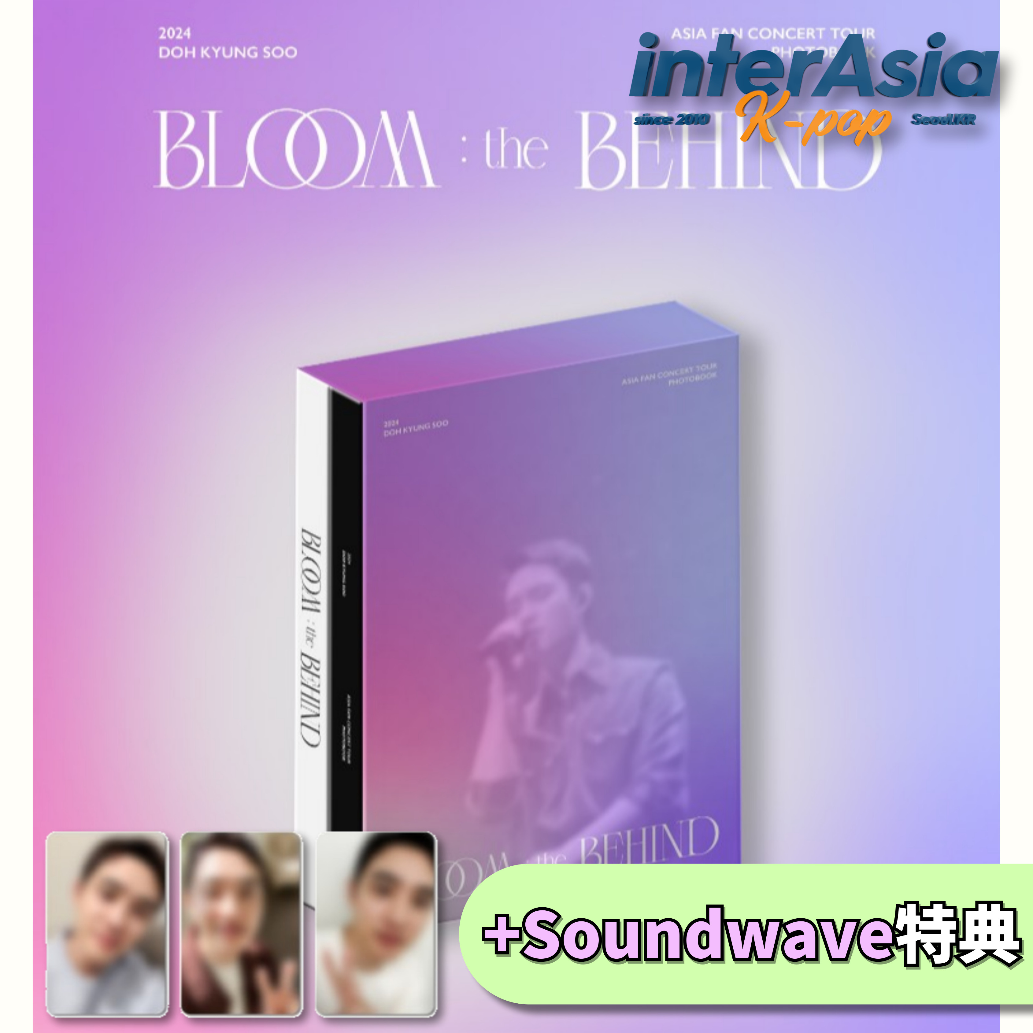 楽天市場】☆Soundwave特典☆ DOH KYUNG SOO - 2024 ASIA FAN CONCERT