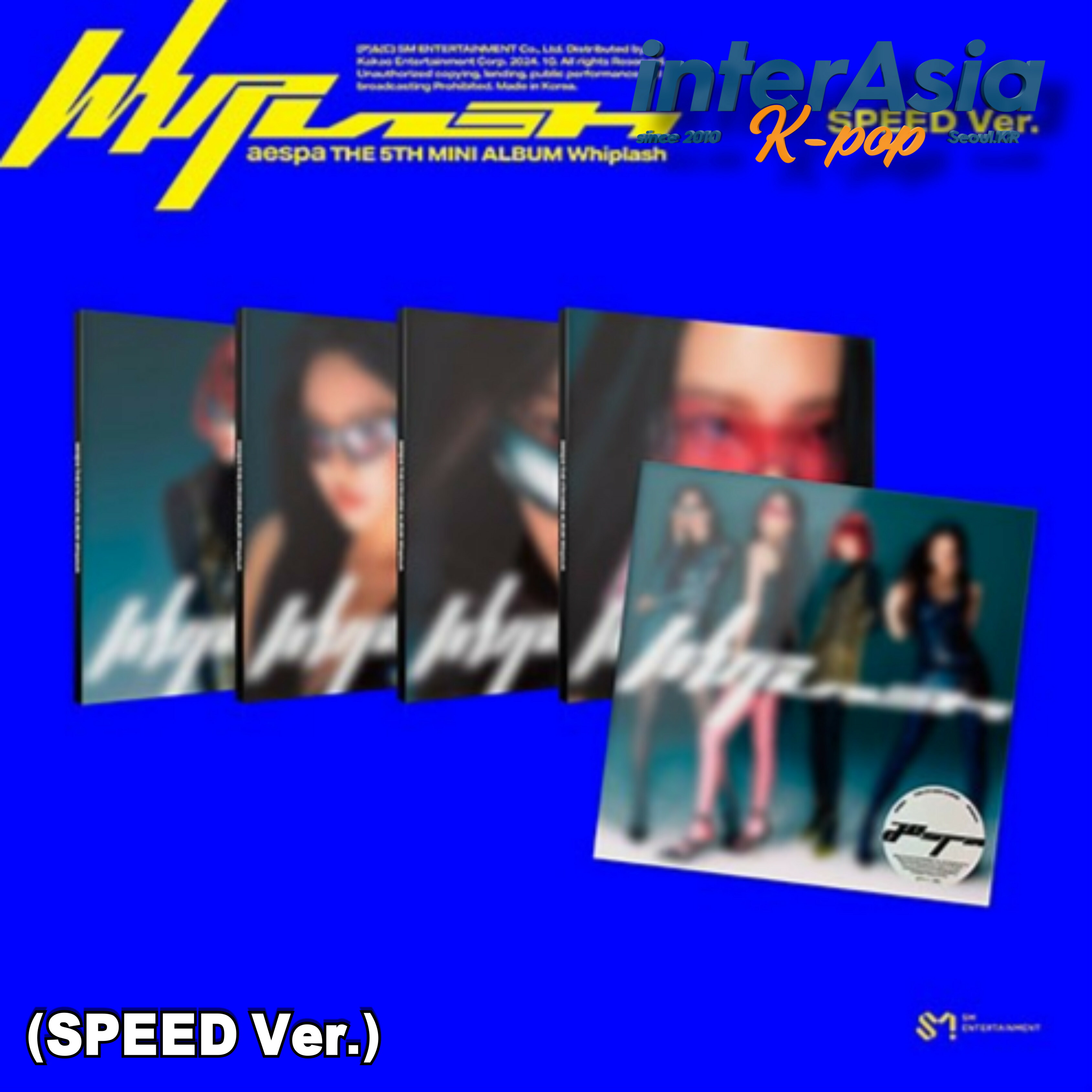 楽天市場】aespa - 5th Mini Album 「Whiplash」 (SPEED Ver.) エスパ