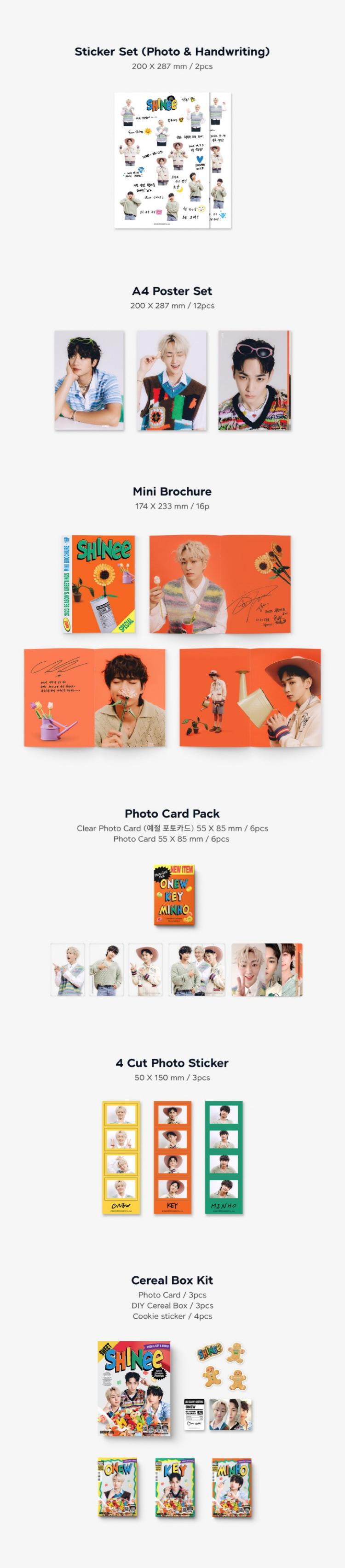 楽天市場】☆店舗特典付き☆ SHINee 2023 SEASON'S GREETINGS