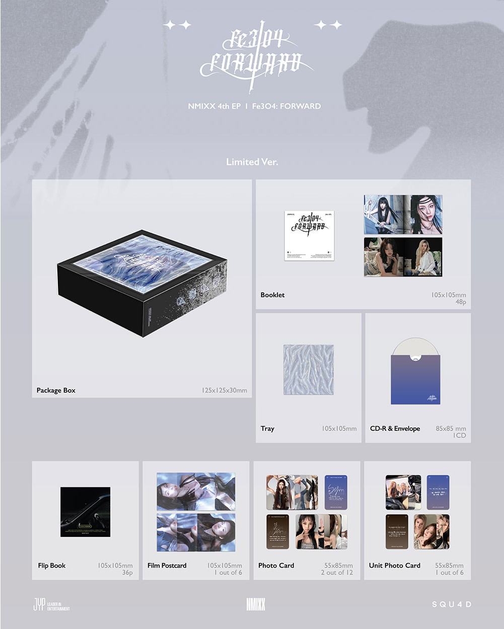 楽天市場】NMIXX - 4th EP Album 「Fe3O4: FORWARD」 (Limited Ver