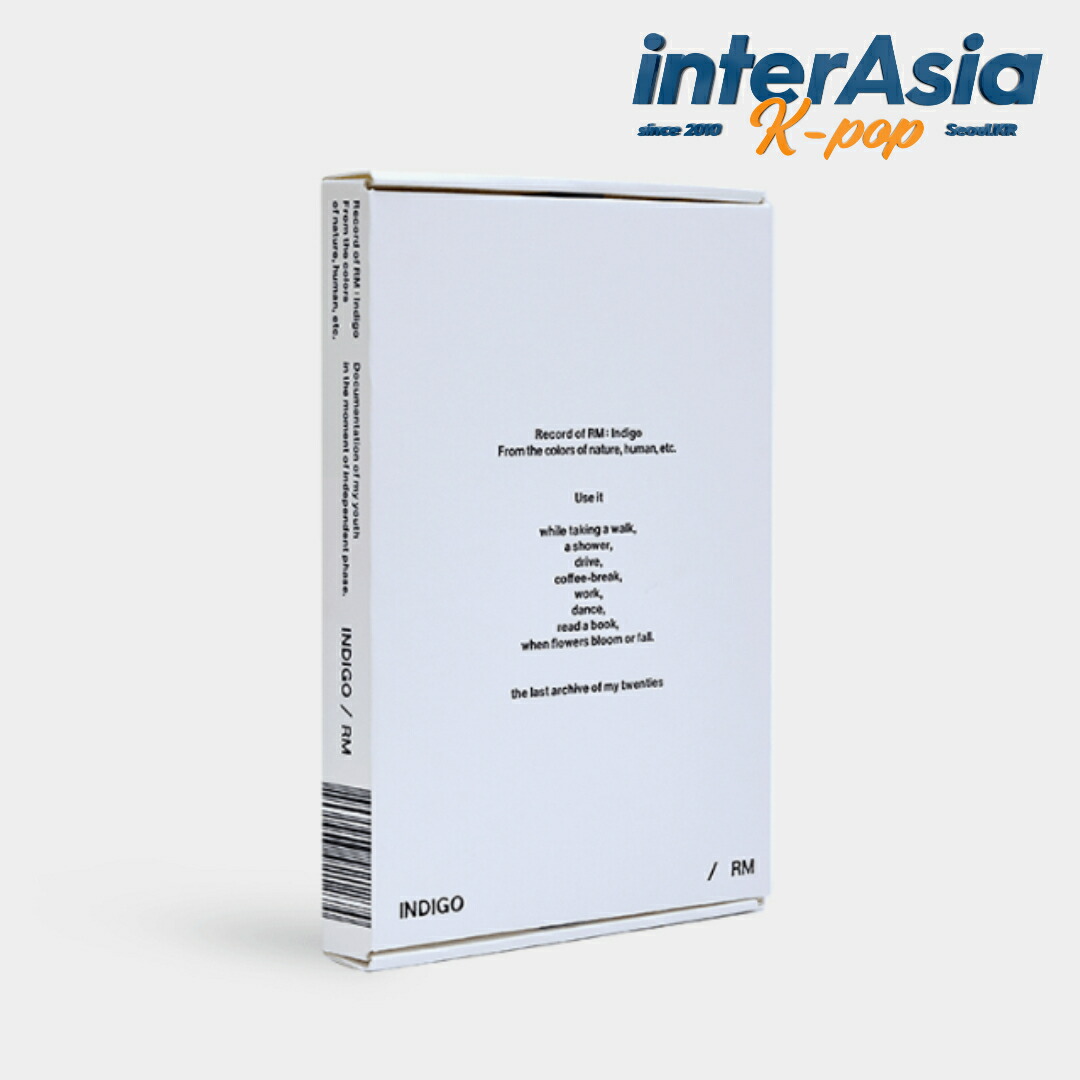 楽天市場】bts rm indigoの通販