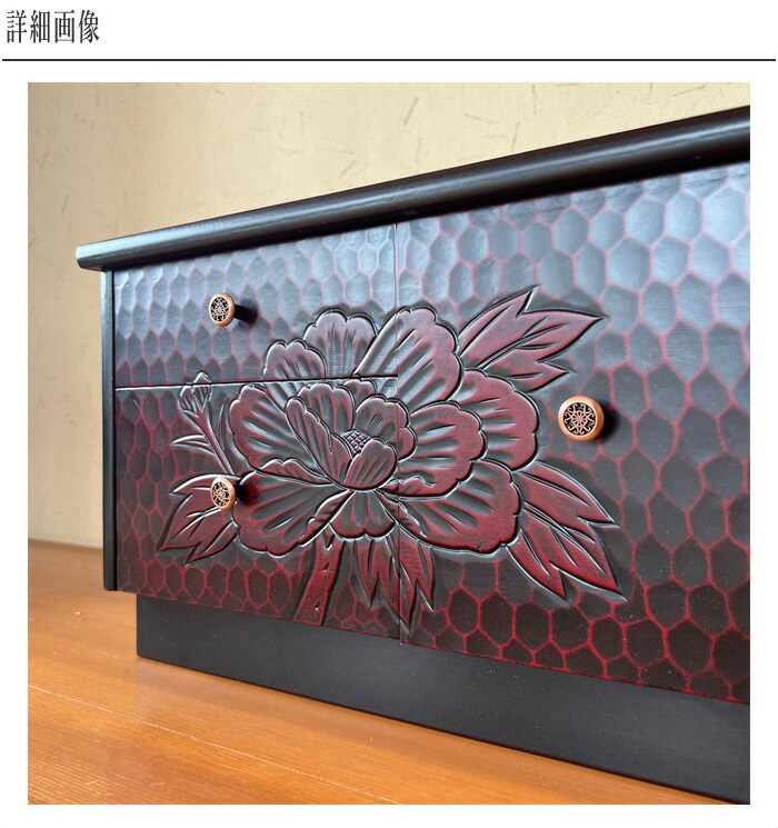 楽天市場】鎌倉彫 座鏡 おしゃれ 鏡台 和風 ドレッサー 一面鏡 化粧台