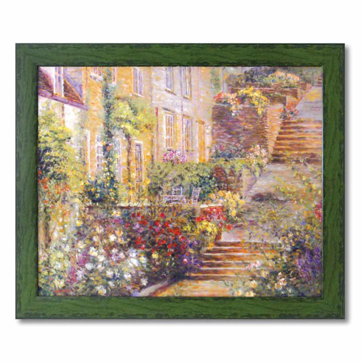 楽天市場】アートパネル ロンゴ 『パティオ ガーデン』 91×76cm