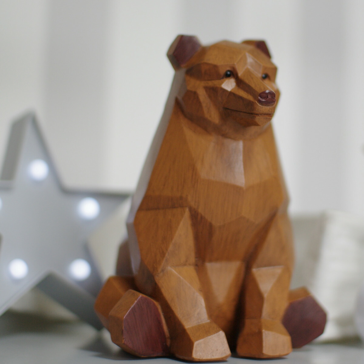 楽天市場】オブジェ スオーラマネーバンク クマ 貯金箱 （ マネー