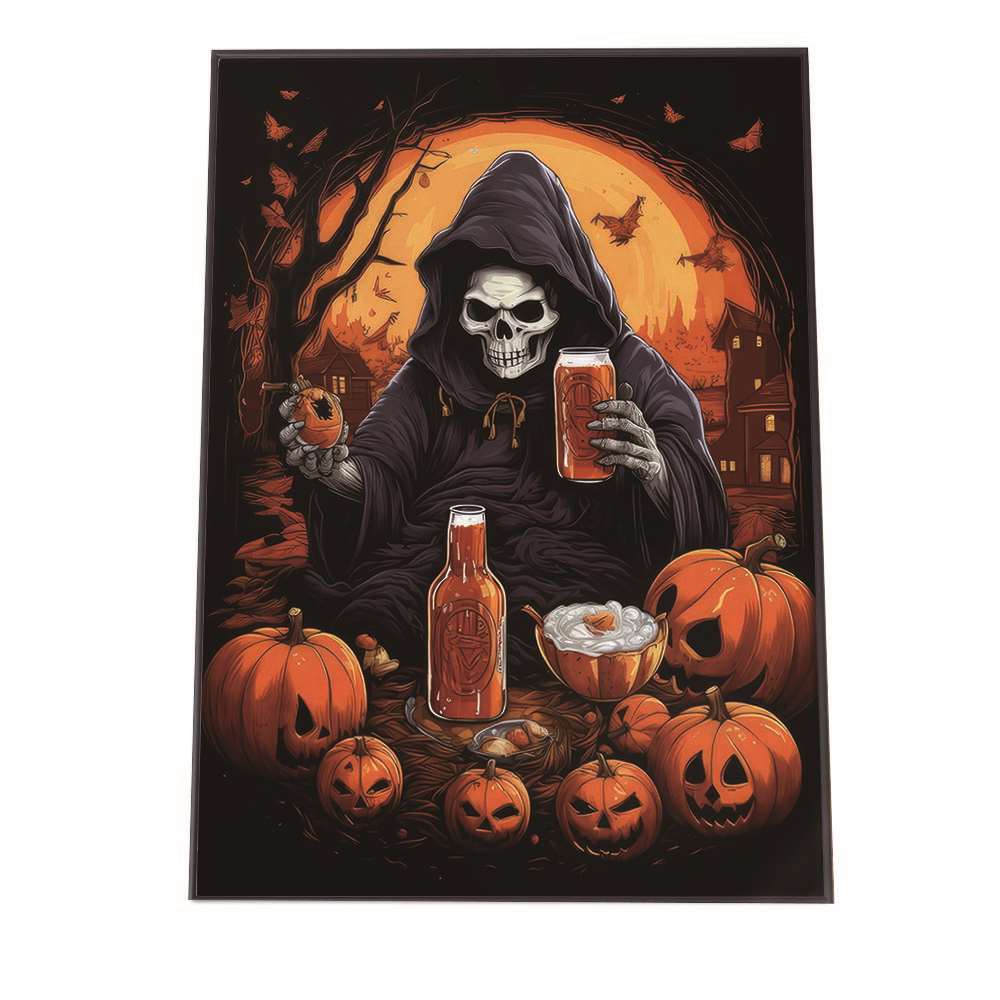 楽天市場】ドクロ スカル 骸骨 ハロウィン ハロウィーン 仮装 ポスター