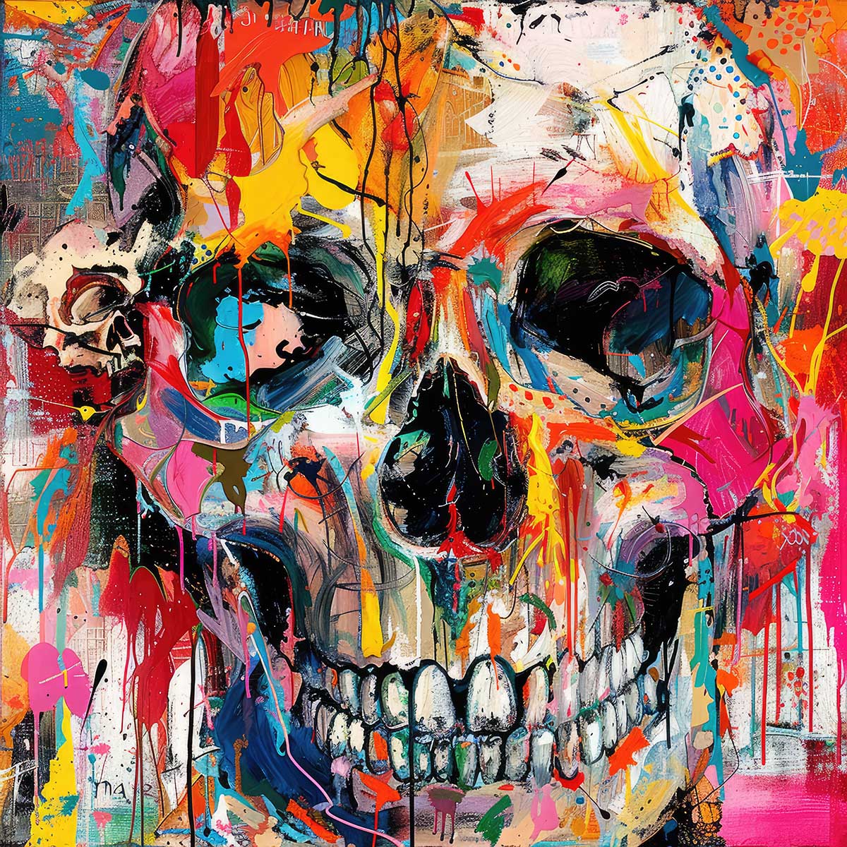 RINBEN 絵画 スカル 開運絵画アーティスト RINBEN(リンベン) | 広島