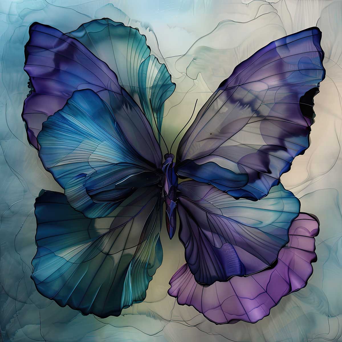 楽天市場】蝶 アートポスター 変容 シンボル 自然 美 装飾 デザイン