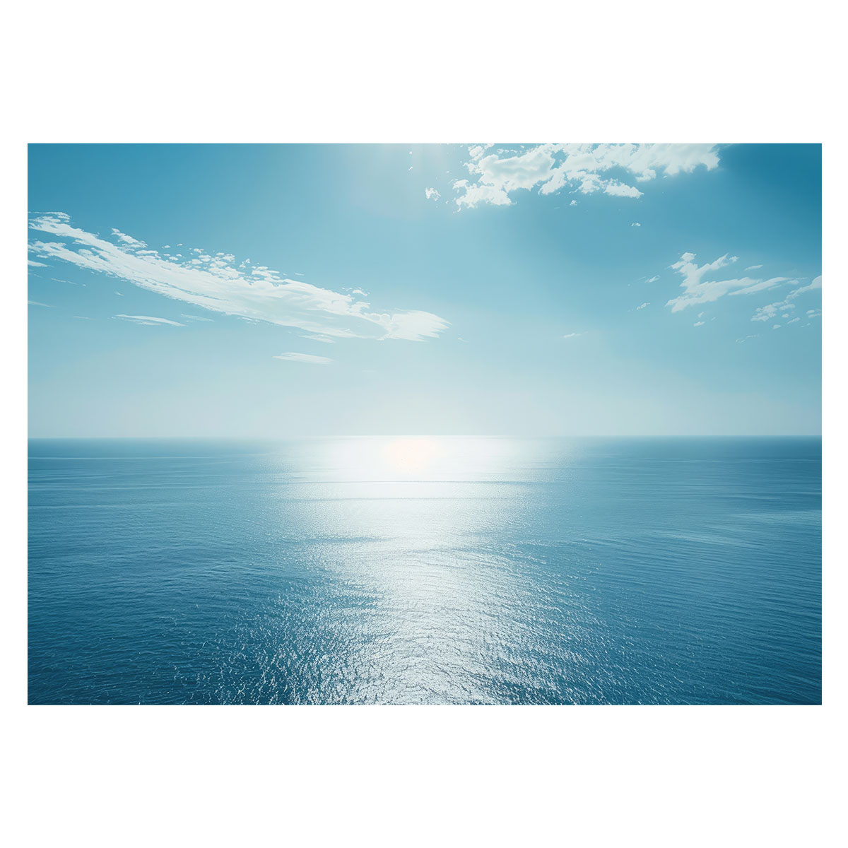 楽天市場】ブルーオーシャン 波 海 水平線 海系 サーフ ポスター 用紙