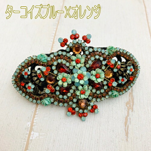 楽天市場】ミハエルネグリンバレッタMichal Negrin 髪留め 薔薇 ローズ