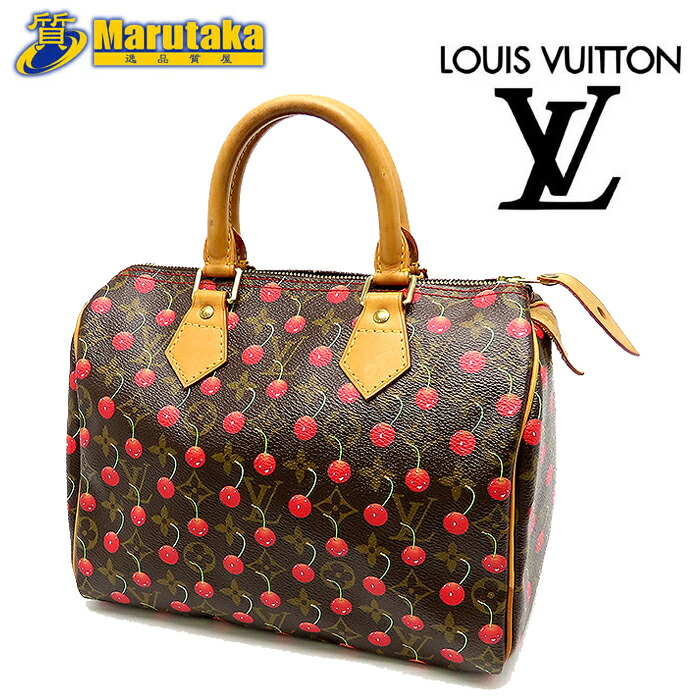 楽天市場】ルイ・ヴィトン 村上隆 限定 コラボ スピーディ25