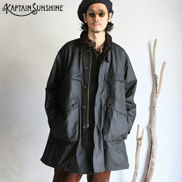楽天市場】【Kaptain Sunshine × Barbour】 Stand Collar Traveller