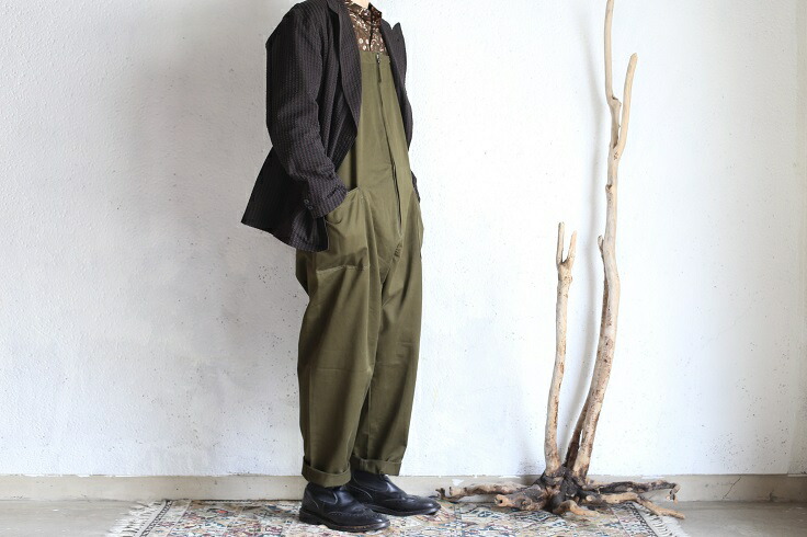 楽天市場】【Kaptain Sunshine】 Deck Trousers Olive（Over Alls Over