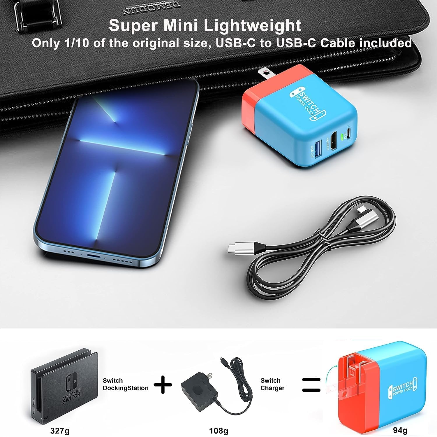 楽天市場】Nintendo Switch ドック充電器 (65W/36W) ゲーム同時 充電