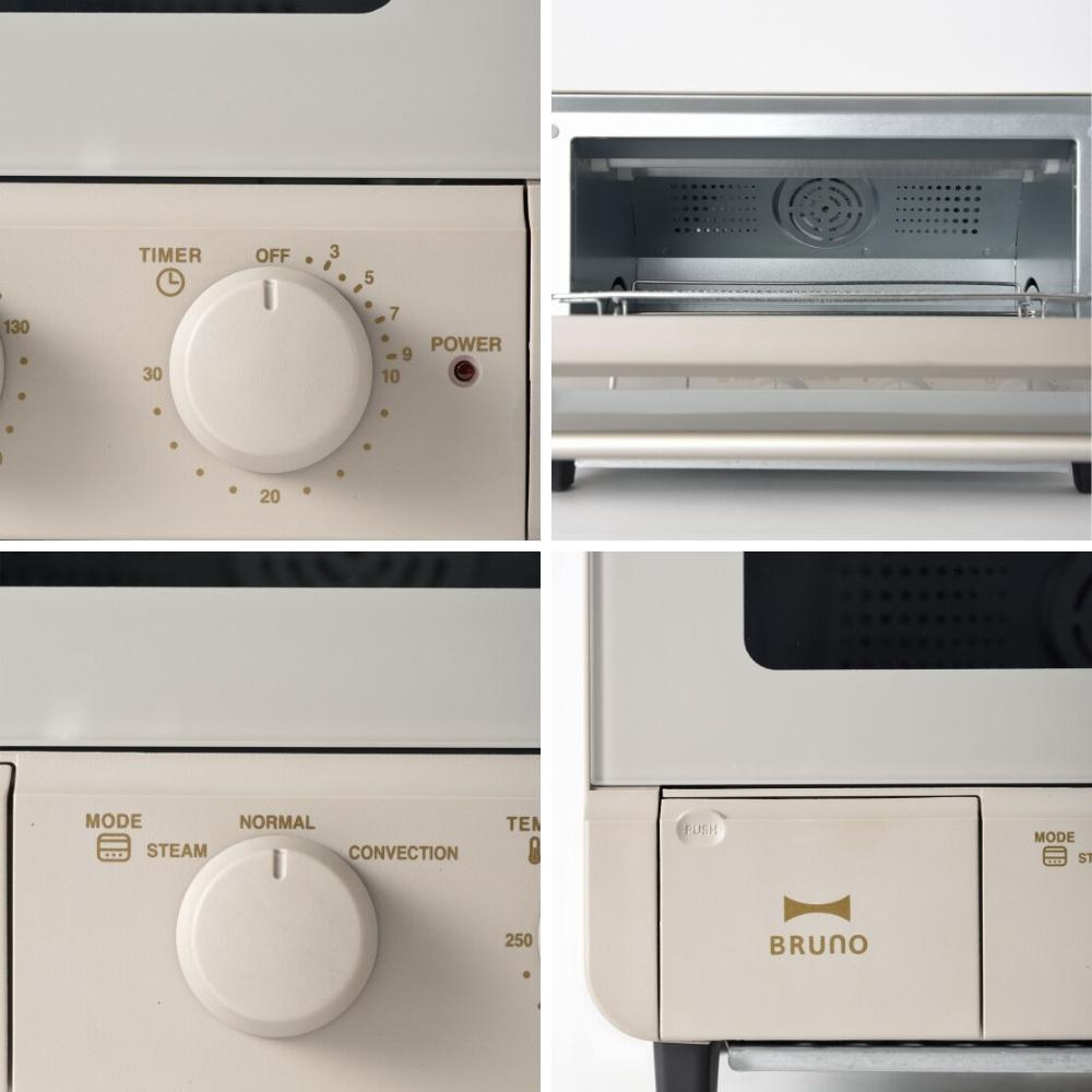 楽天市場】Bruno ブルーノ スチーム＆ベイク トースター 4枚焼き