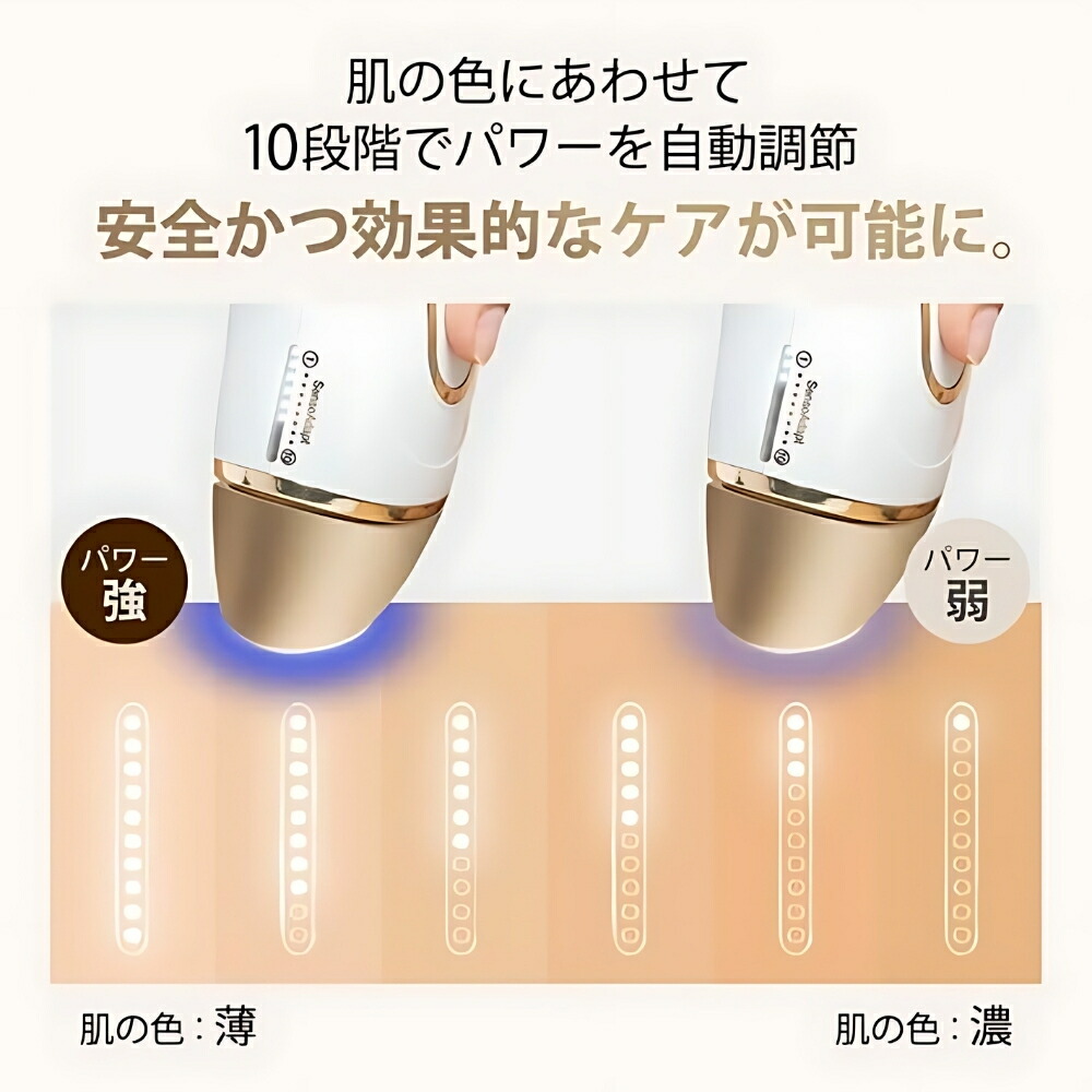 楽天市場】【2025 年間ベストショップ受賞】ブラウン 光脱毛器 シルク