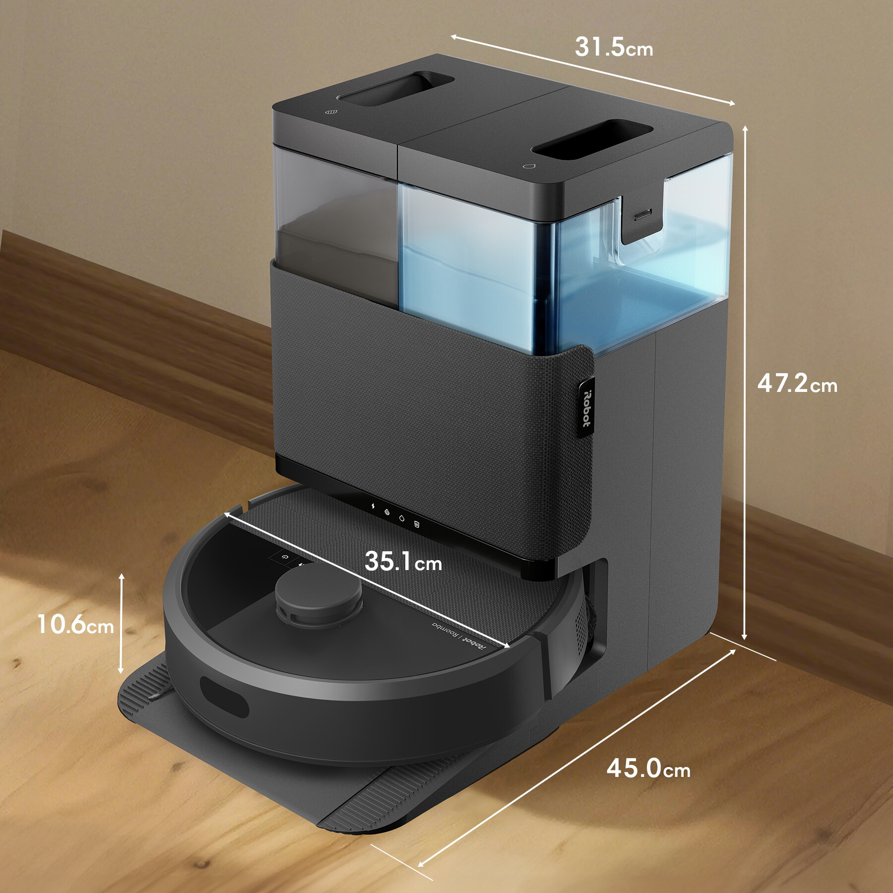 ルンバRoomba Plus 406 Comboロボット+ AutoWash アイロボット(iRobot